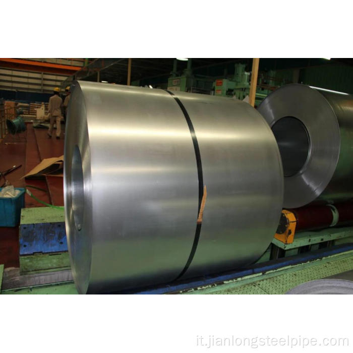 Bobina in acciaio zincato 0,5 mm